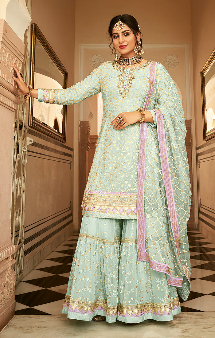 Ladies 2025 suit sharara