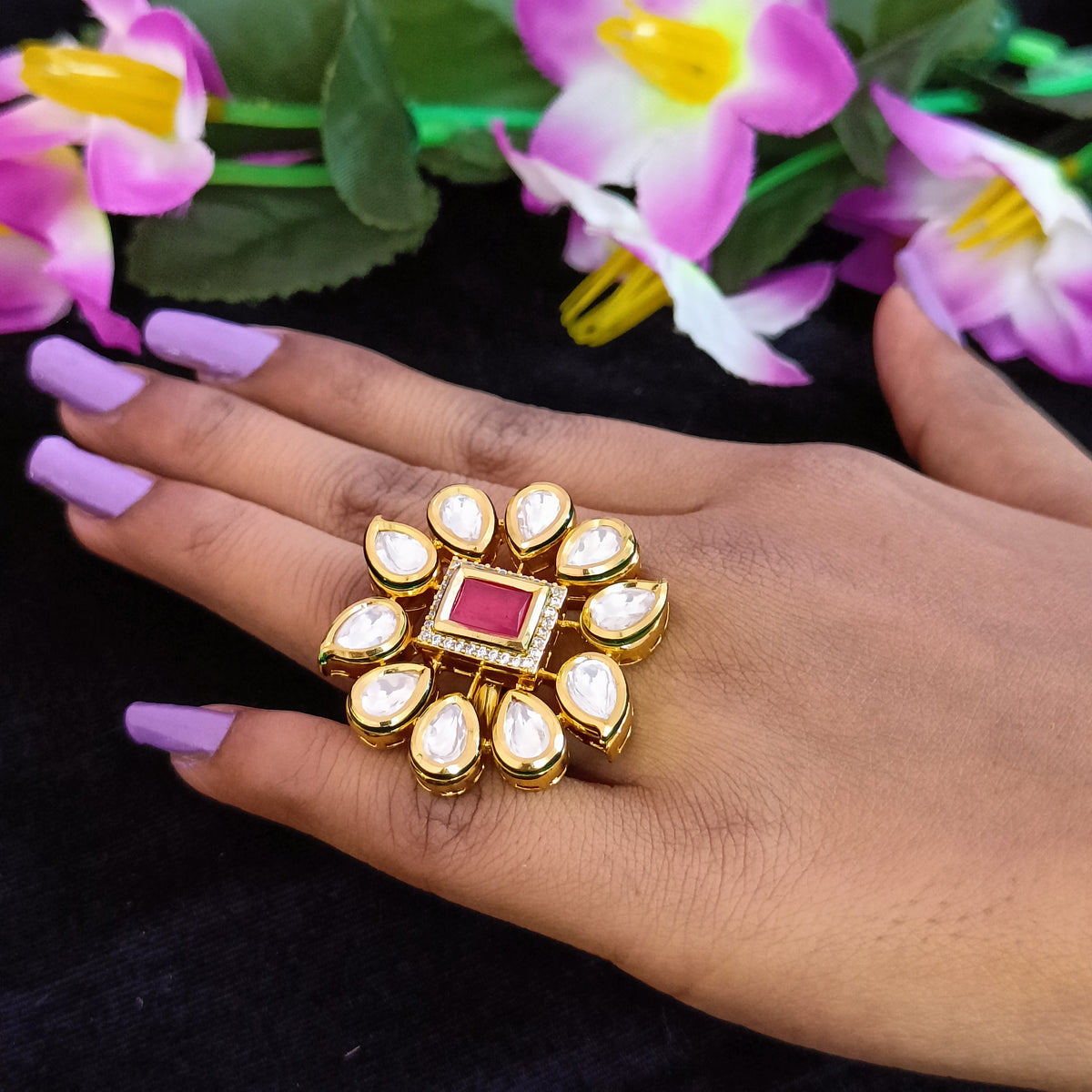 Kundan 2025 ring online