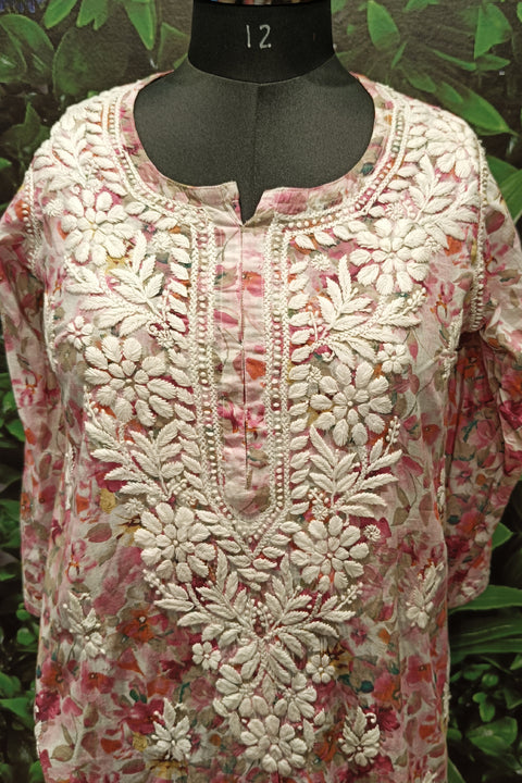 Lucknowi Chikankari kurti