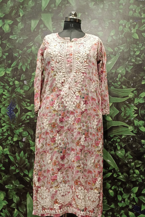 Lucknowi Chikankari kurti