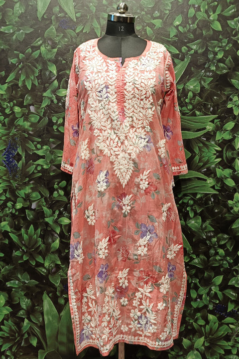 Lucknowi Chikankari kurti