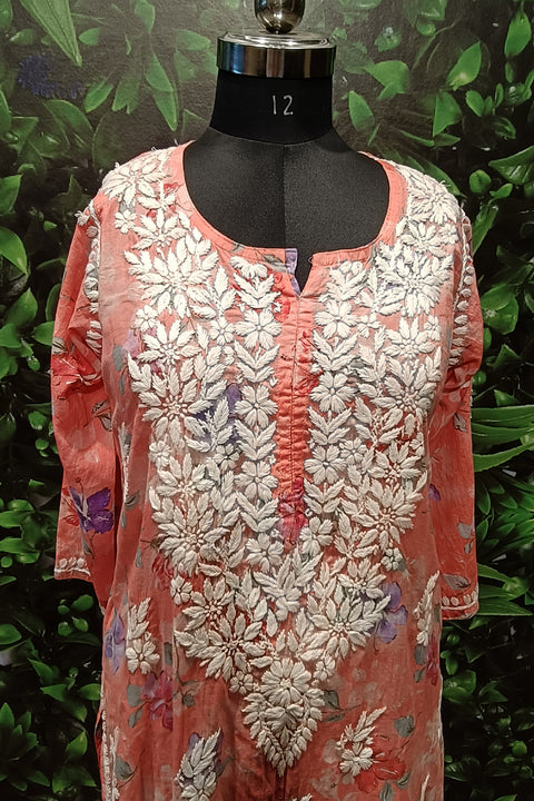 Lucknowi Chikankari kurti