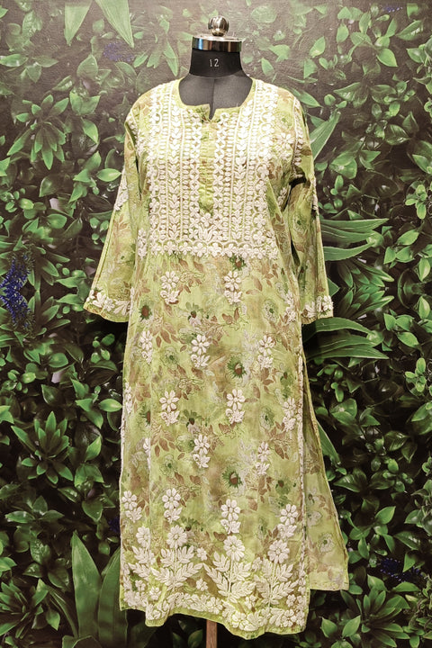 Lucknowi Chikankari kurti