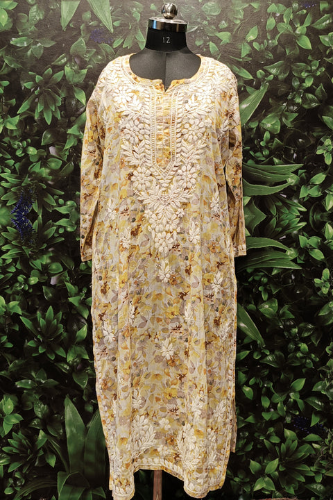 Lucknowi Chikankari kurti