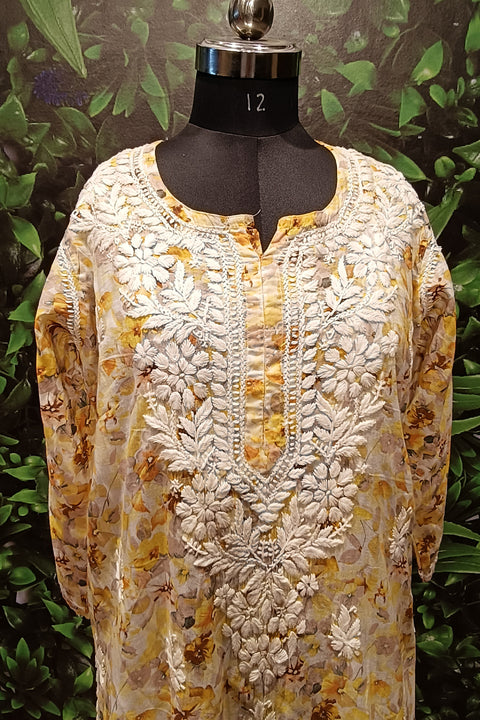 Lucknowi Chikankari kurti