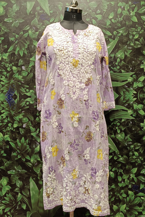 Lucknowi Chikankari kurti