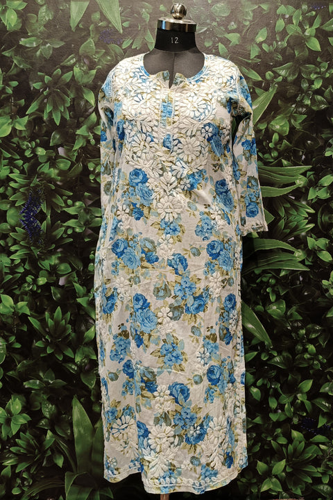 Lucknowi Chikankari kurti