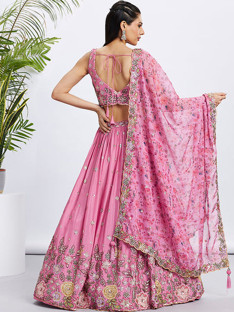 Pink Lehenga