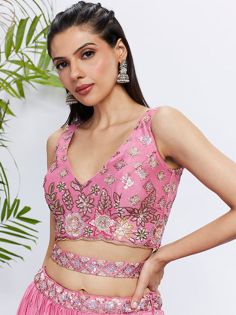 Pink Lehenga