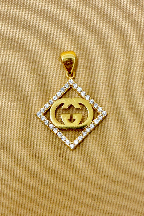 22 KT Gold Gucci Designer Pendant (D54)