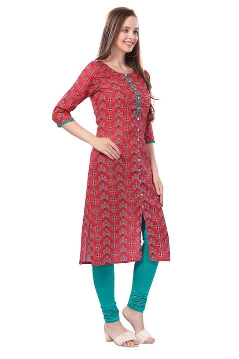 Red  Kurti