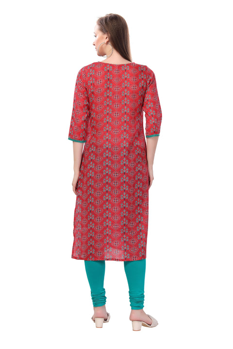 Red  Kurti