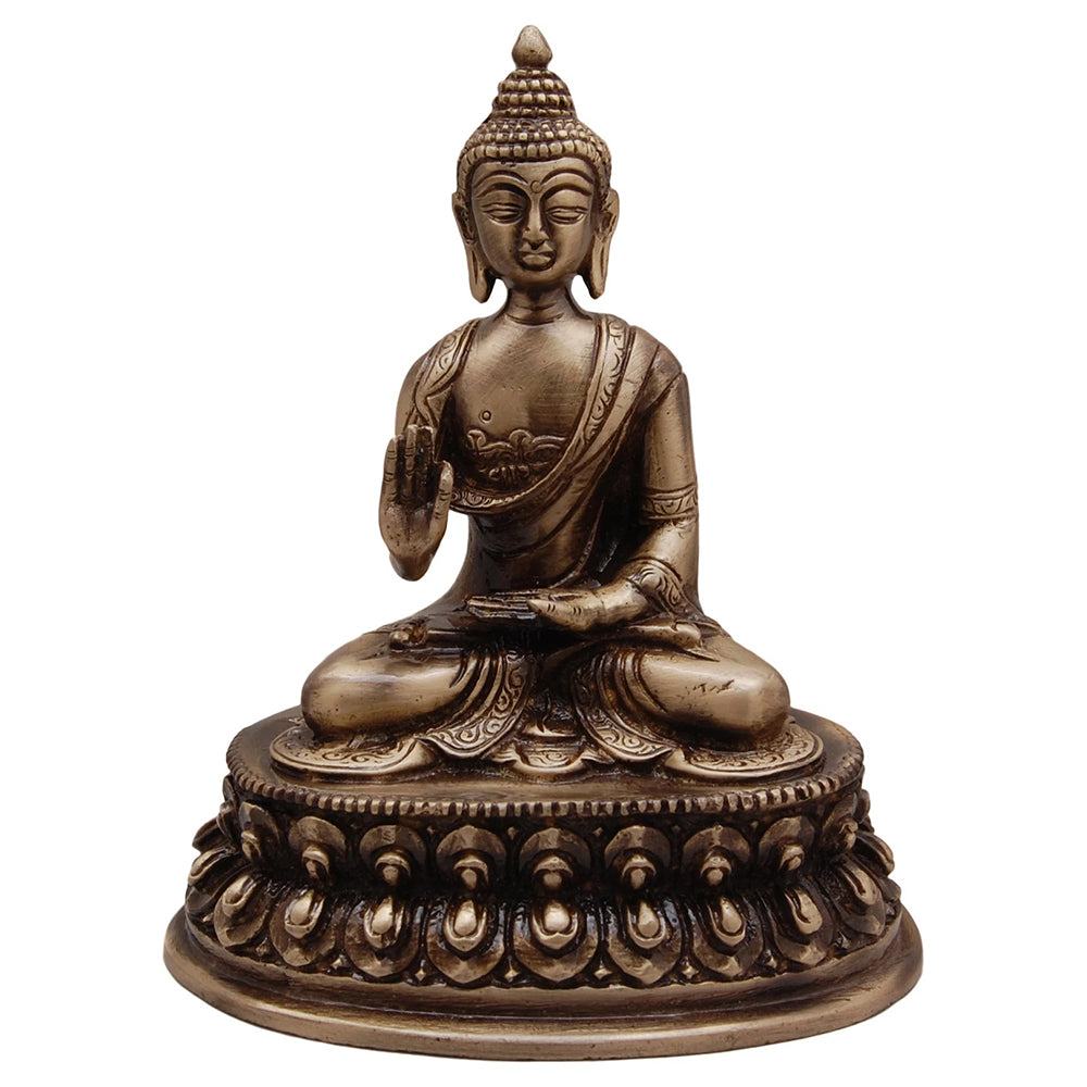 Brass Budda Meditation Showpiece, Home Decor Items, Brass Buddha Statu ...