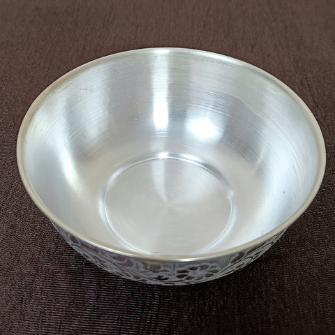 925 Solid Silver Designer Bowl (Design 46)